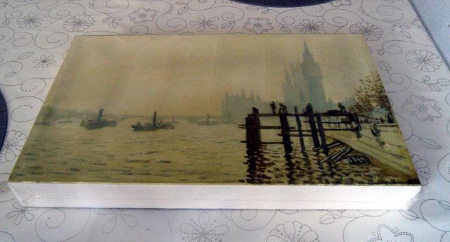 Image 2 of Thames Below Westminster - Monet - National Gallery Box Prin