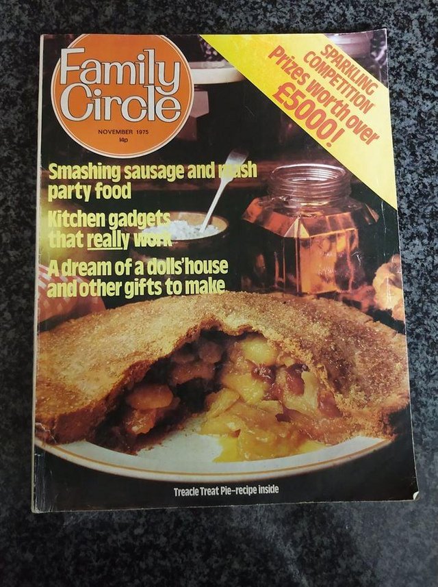 Preview of the first image of 1975 Vintage Family Circle magazine - a glimpse at life in 1.