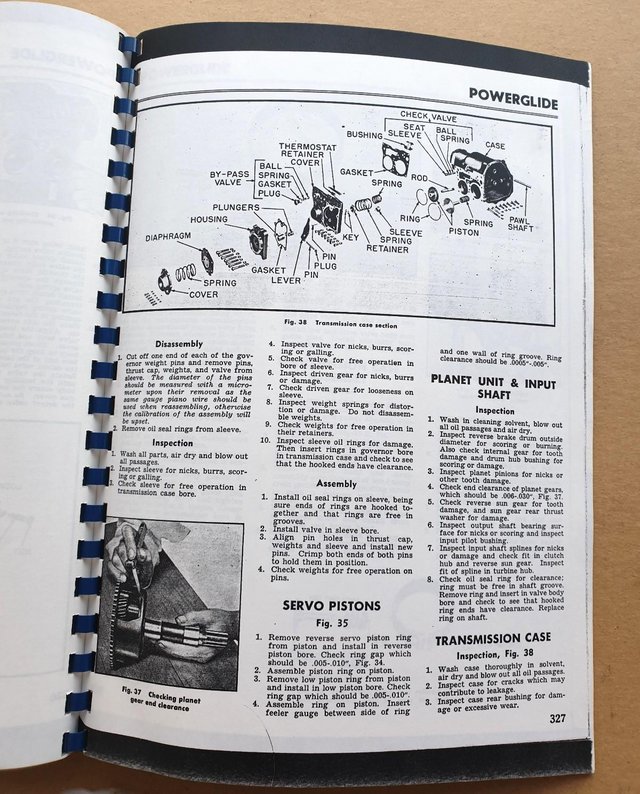 Image 2 of Chevrolet Powerglide Transmission WKSP Manual.