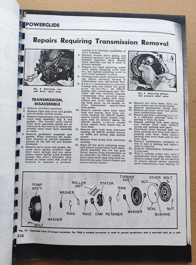 Image 3 of Chevrolet Powerglide Transmission WKSP Manual.