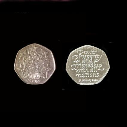 Preview of the first image of BREXIT + EC 1998 50P's.