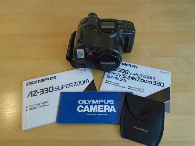 Preview of the first image of Vintage Olympus AZ-330 Super Zoom Camera.