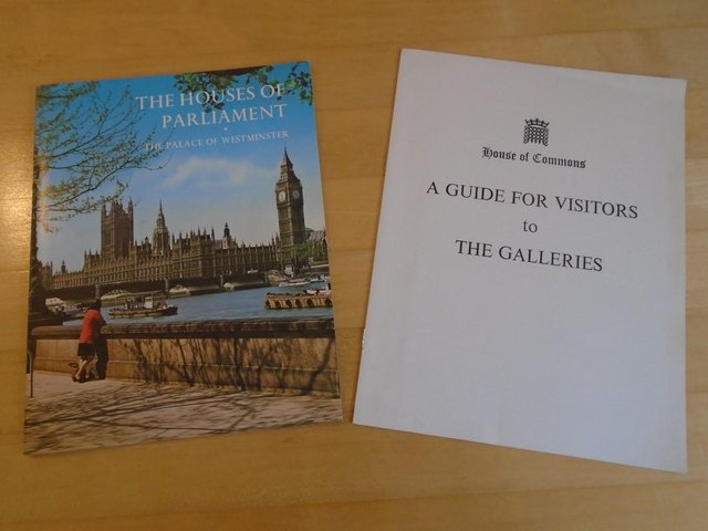 Preview of the first image of 1975 Pitkin Guidebook to the House of Commons.