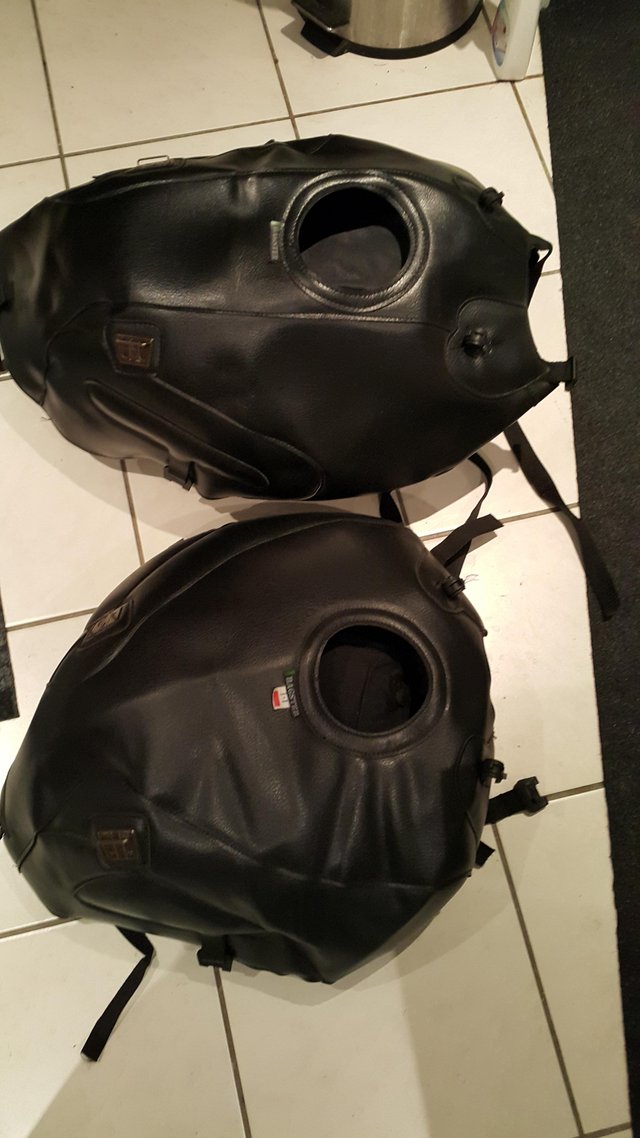 Preview of the first image of 1 x Honda bagster petrol tank bag cover as new.