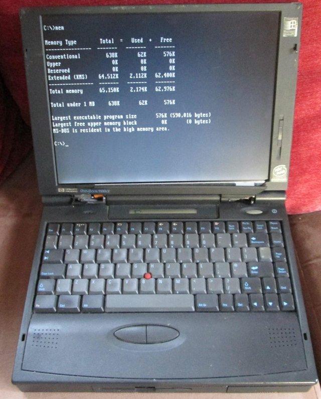 Image 3 of HP Omnibook 5500 CT Laptop