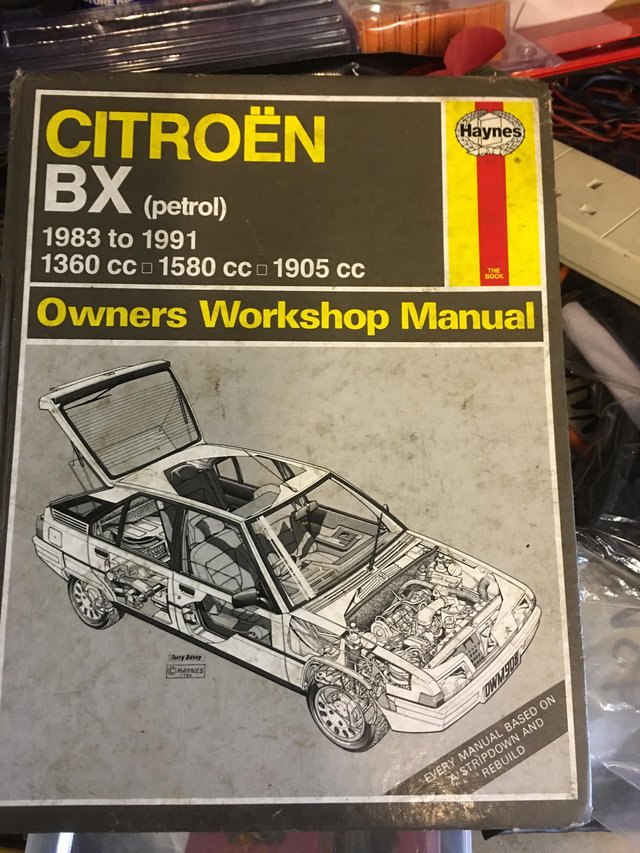 Preview of the first image of Haynes Citroen  workshop manual.