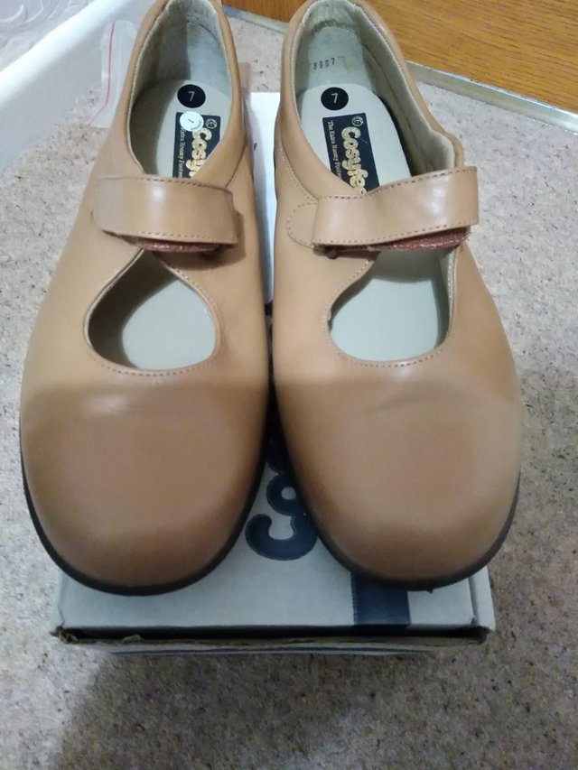 Preview of the first image of New Ladies shoes, Cosyfeet Real Leather shoes.