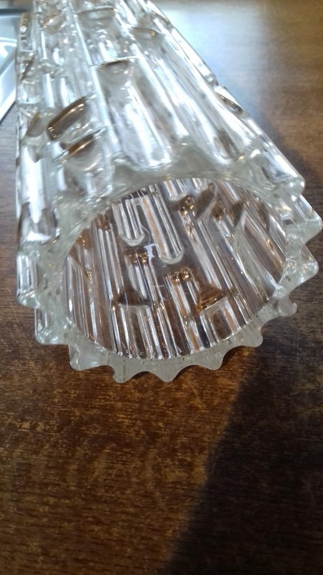Image 2 of vintage.. maze... glass.. vase