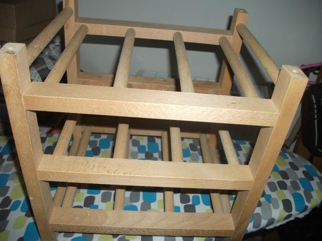 Preview of the first image of WOODEN WINE RACK.