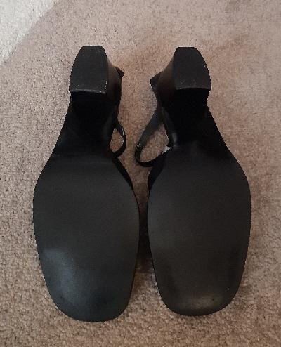 Image 3 of Lovely Ladies Black Sandals By St Michael - Size 5.5