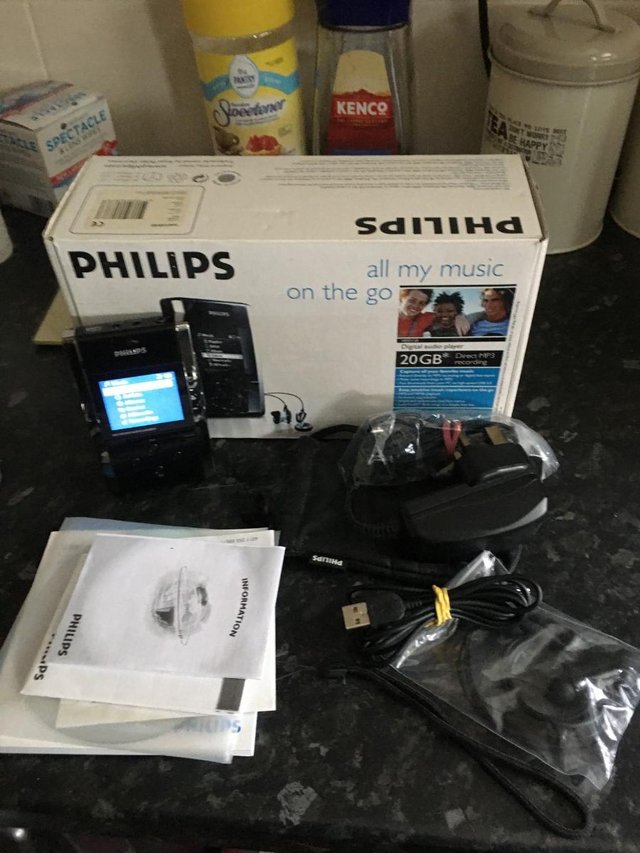 Preview of the first image of philips digital audio player.