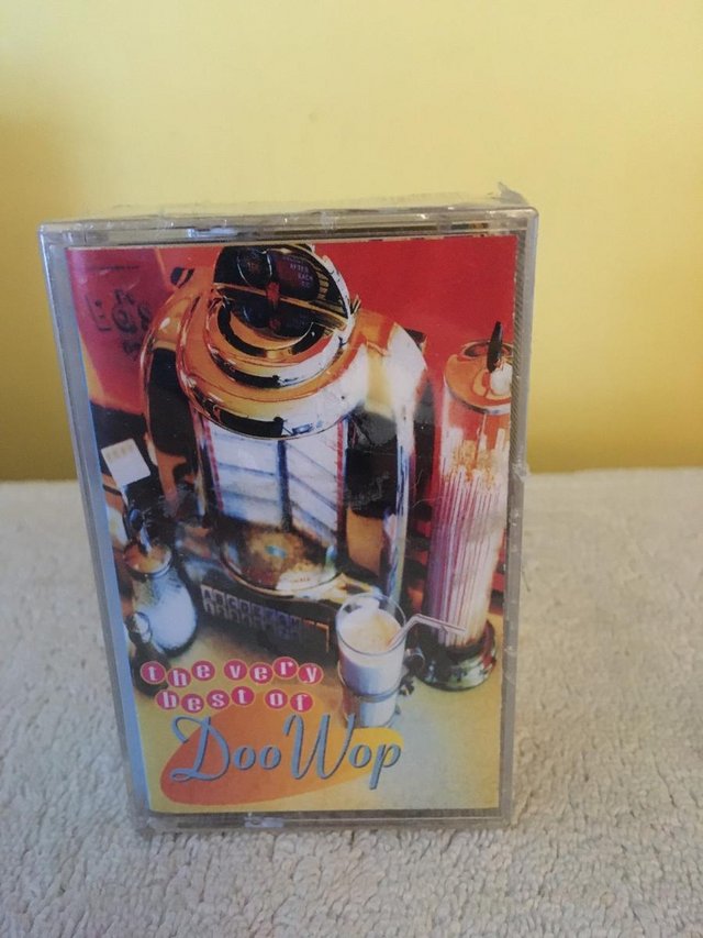 Preview of the first image of Best of Doo Wop music tape (new).