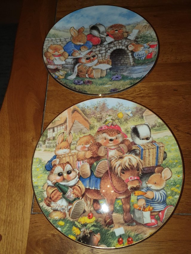 Image 2 of TWO HANGING PLATES