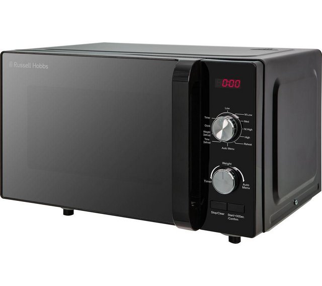 Preview of the first image of RUSSELL HOBBS 19L SOLO MICROWAVE-700W-LED DISPLAY-NEW-WOW.