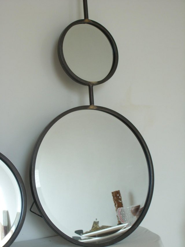 Image 3 of WAYFAIR BEPUREHOME Pair of Chain Mirrors NEW!