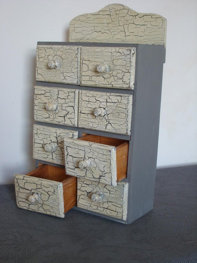 Image 4 of Solid Wood Mini Drawers - 8 Drawer