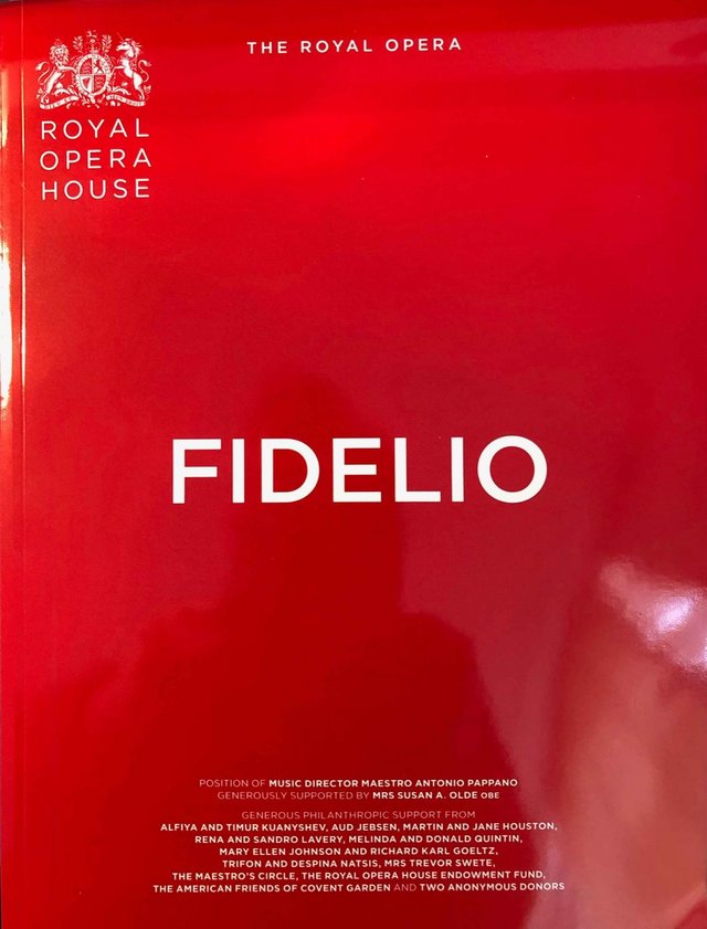 Preview of the first image of Fidelio, Royal Opera House Programme, 2019/20.