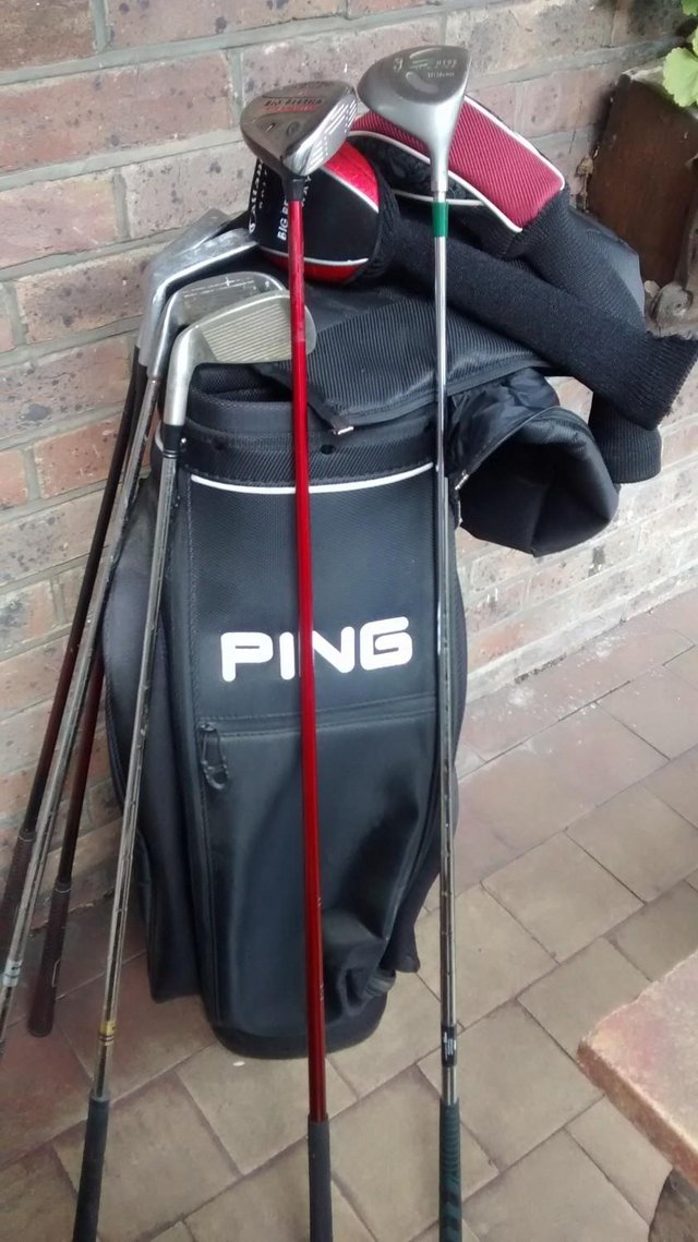 Image 2 of As new Ping explore golf bag and clubs