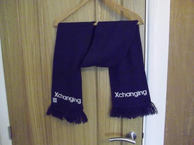 Image 2 of Oxford Blue Xchanging Acrylic Scarf