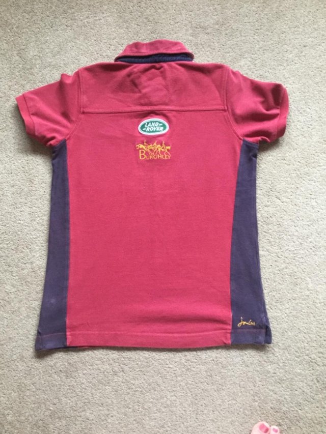 Preview of the first image of Boy’s Joules Land Rover Burghley Horse Trials Top.