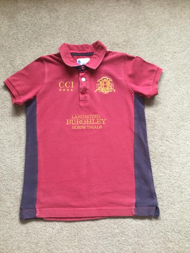 Image 2 of Boy’s Joules Land Rover Burghley Horse Trials Top