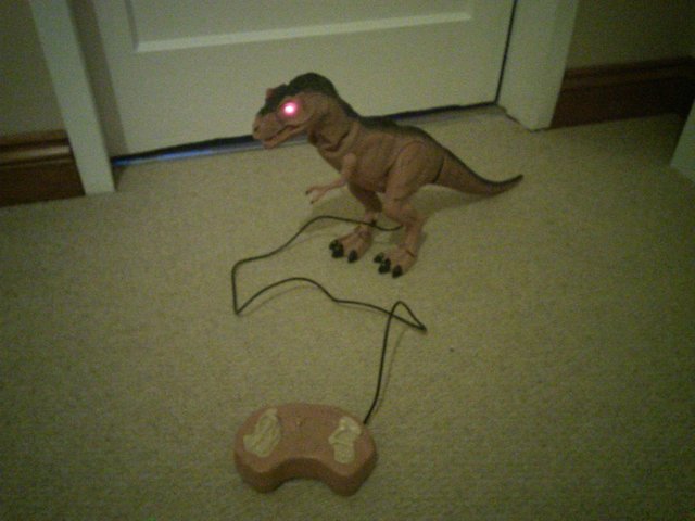Preview of the first image of Battery operated dinosaur.