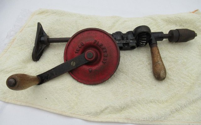 Image 3 of Fleetway 1945 Hand Drill –Two Speed - Vintage