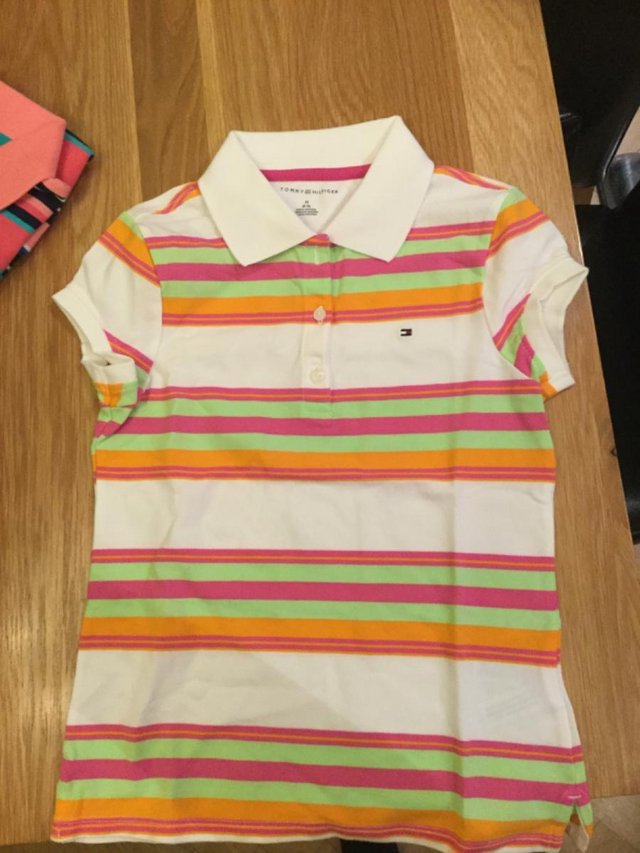 Image 2 of 2 Tommy Hilfiger girls polo tops