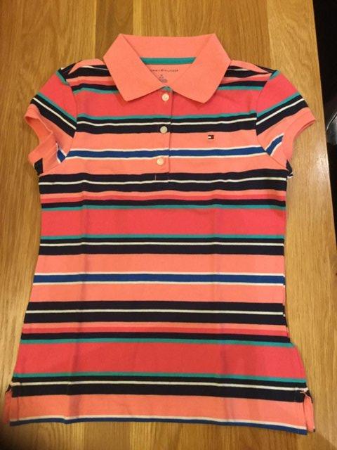 Image 3 of 2 Tommy Hilfiger girls polo tops