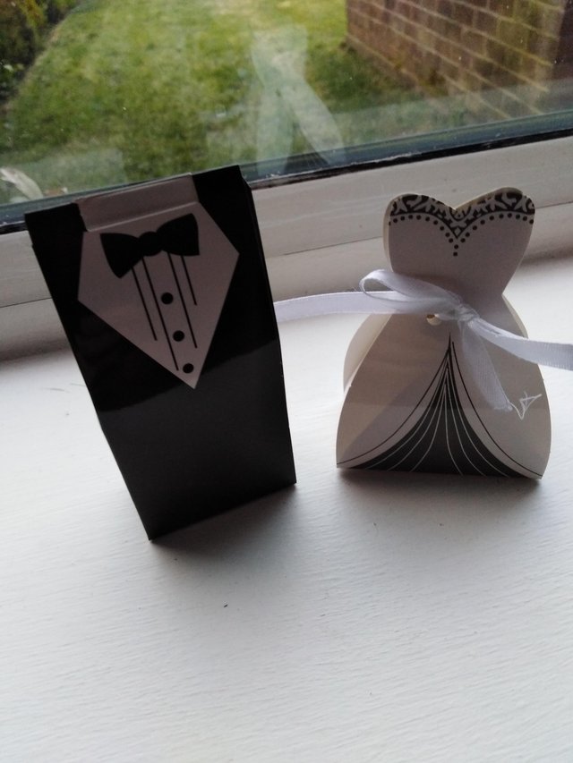 Image 2 of Bride and groom favour boxes