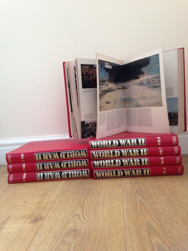 Preview of the first image of World War Two volumes by Orbis.