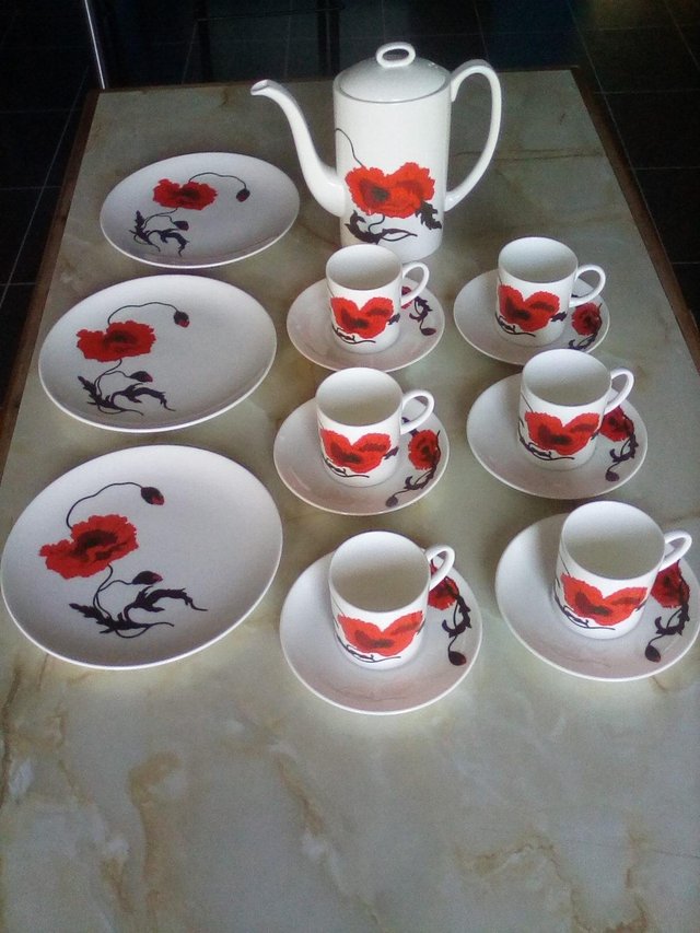 Preview of the first image of Vintage / retro Wedgwood coffee set.