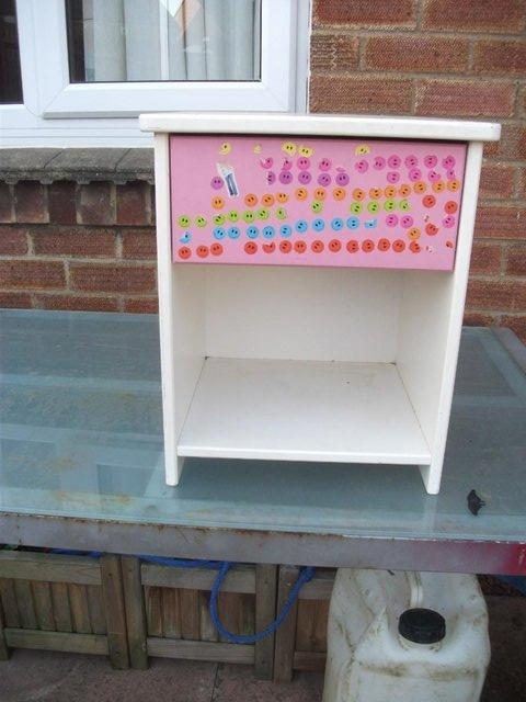 Preview of the first image of CHILDS BEDSIDE CUPBOARD.