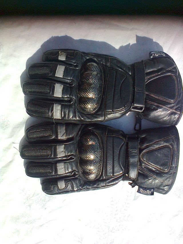 Preview of the first image of Motorbike gloves, Assortment of Hein Geriche/Frank Thomas/RS.