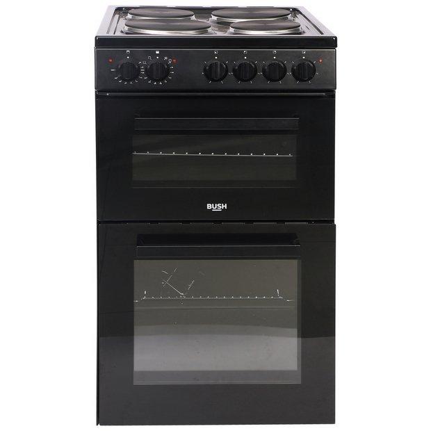 Image 2 of BUSH 50CM BLACK TWIN CAVITY ELECTRIC COOKER- NEW BOXED/MUST