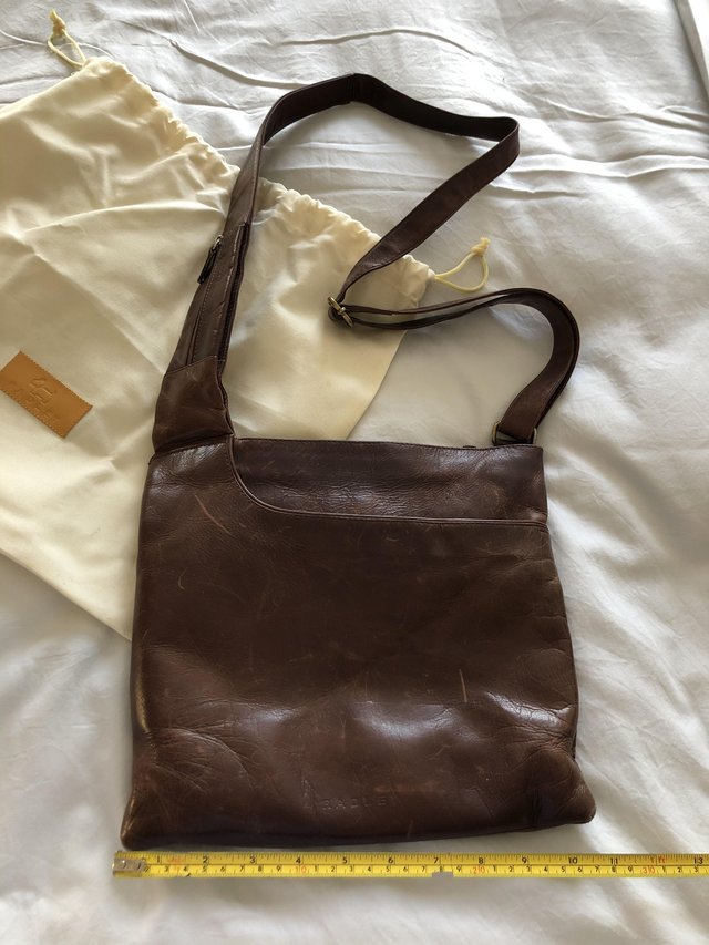Image 3 of Brown leather Radley handbag