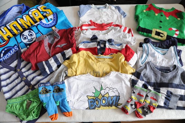 Preview of the first image of Baby Clothes Bundle. New & Nearly New 12-24 months.