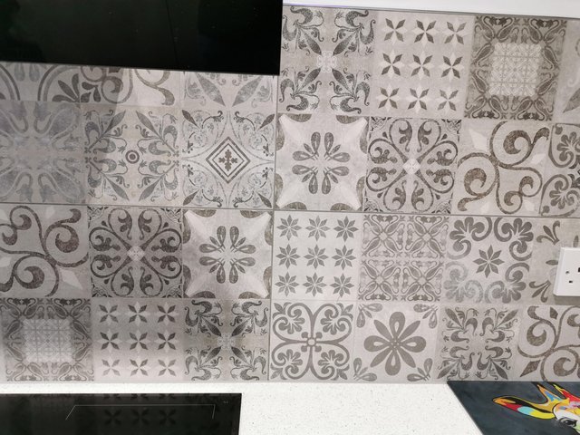 Image 3 of Porcelanosa tiles 'splash back'.