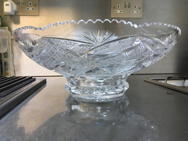 Preview of the first image of Crystal Tazza for sale.