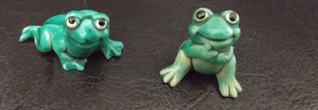 Image 3 of 2 x Kinder Surprise Happy Frogs 1986 by Kinder Surprise Toys