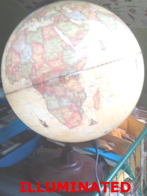 Image 2 of Unwanted Globe of the world Light