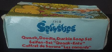 Image 3 of Vintage Avon Splashes Quack, Doodle, Duckie Soap Set
