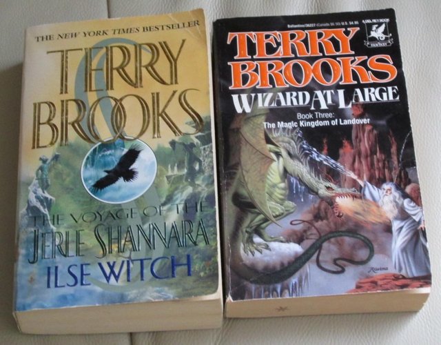 Image 2 of TERRY BROOKS - 3 PAPER BACK BOOKS. GC