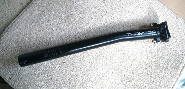 Preview of the first image of Thomson Elite Layback MTB Seatpost.