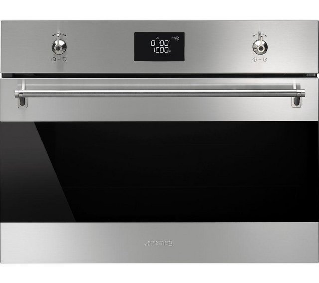 Preview of the first image of SMEG 50L BUILT IN COMBINATION MICROWAVE-S/S-26 PROGRAMMES-.
