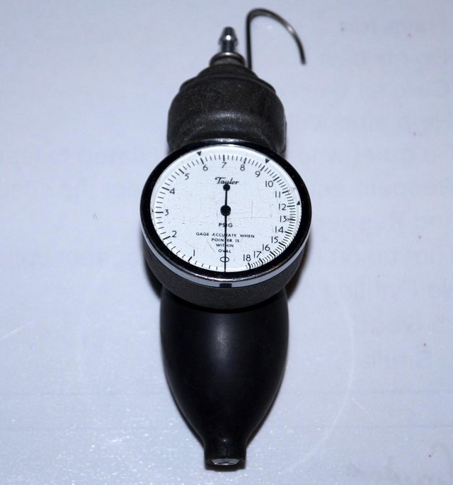Preview of the first image of Taylor Instruments TK7115P 0-18psi air pressure calibrator.