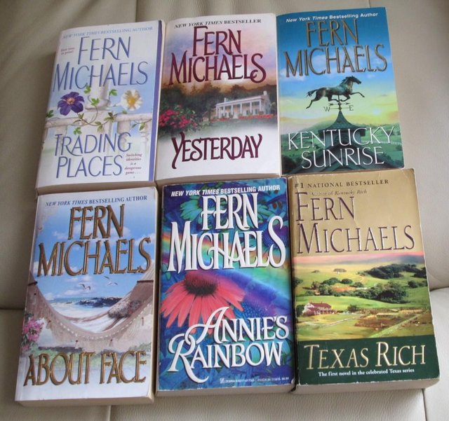 Preview of the first image of FERN MICHAELS, selection books £1.00 per book.