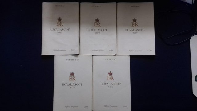 Preview of the first image of Royal Ascot Programmes 2019.