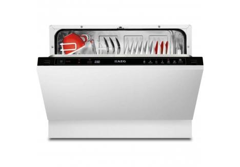 Preview of the first image of AEG 45cm HIGH 6 PLACE FULLY INTEGRATED COMPACT DISHWASHER.