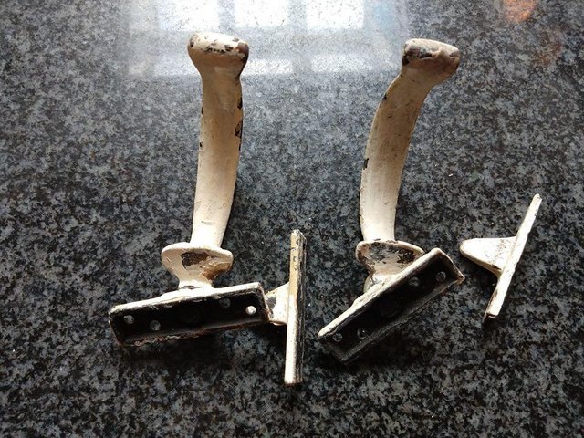 Preview of the first image of 2 Genuine Antique Window Fasteners.